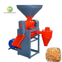 Nouvelle machine à polir et à moudre le riz de type mini, alimentée par moteur, 7,5 kW, 380 V, haute efficacité / Moulin à riz combiné automatique