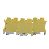 UTL CE & TUV Connecteur de fil électrique 6mm terre Connexion à vis modulaire rail din Terminal Block