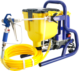 ปืนพ่นสีแรงดันสูง <span class=keywords><strong>TUAN</strong></span> DIY1800 850W ได้รับการรับรองมาตรฐาน CE แรงดัน 20MPa หัวฉีด 0.015 นิ้ว มอเตอร์ไร้แปรงถ่าน ถ้วย 4.5 ลิตร ใช้ไฟฟ้า รับประกัน 3 ปี - Product Image 1