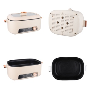 Mini-cuiseur électrique intelligent sans fil multifonctionnel 5 L 1335 W avec cuve intérieure carrée antiadhésive pour la maison et le commerce - Product Image 2