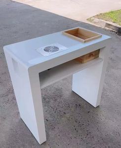 Mesas de Manicura Modernas para Salón de Uñas, Mesa de Estación de Arte de Uñas Personalizada con Colector de Polvo - Product Image 5