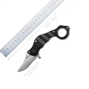 Reliable Taiwan Brand Unique Design Multi-Purpose Stainless Steel Satin Blade Outdoor Knife