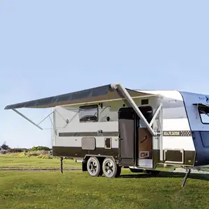 W5700 Camper Viagem Trailer Camping 5 Rodas Motorizado Rv Sun Sombra Motorhome Toldo