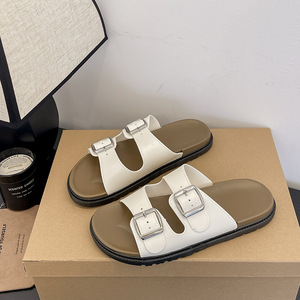 Nuovo Design <span class=keywords><strong>Ciabatte</strong></span> <span class=keywords><strong>Estive</strong></span> da <span class=keywords><strong>Donna</strong></span> Personalizzate con Punta Aperta, Fibbia in Sughero Stile <span class=keywords><strong>Birkenstock</strong></span> e Suola Comoda - Product Image 2