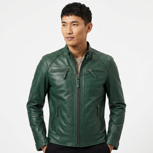 Genuine Leather Jacket Women Luxury Custom Real Sheepskin Slim Moto Biker Coat Outerwear 100% Polyester Lining Original Leather - Product Image 3