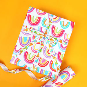 High Quality Wholesale 80g 70*800cm Colorful Packaging <b>Paper</b> Gift <b>Wrapping</b> <b>Paper</b> - Product Image 5