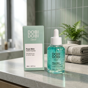 [Koku] DOBIDOBI Pure Skin PDRN Peptide Ampoule <b>Serum</b> 30ml Deep Wrinkle Repair Lift <b>Face</b> Wrinkle Smoothing Skin Barrier - Product Image 3