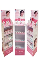 Présentoir de point de vente pour ustensiles de cuisine, produits de soins bucco-dentaires, brosses à dents et bain de bouche