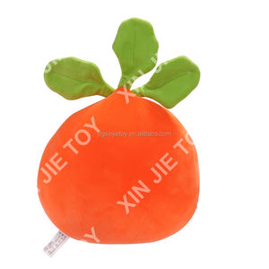 OEM/ODM Özelleştirilmiş İşlemeli Gözlü Havuç Peluş Oyuncak Özel Tasarım Havuç Dolgulu Oyuncaklar Turuncu Renkli Havuç Yumuşak Oyuncak - Product Image 2