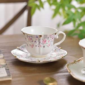 <span class=keywords><strong>Service</strong></span> à café en <span class=keywords><strong>porcelaine</strong></span> bleue et blanche de style britannique-Tasses à thé en céramique européennes vintage avec soucoupes, <span class=keywords><strong>service</strong></span> à thé de luxe l'après-midi - Product Image 3