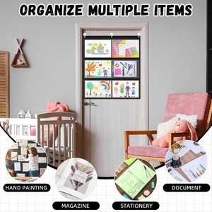 Hanging Wall File Organizer <b>Document</b> <b>Holder</b> for Classroom Office, Teacher Demonstration Display of Drawings School Supplies - Product Image 5