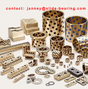 Tự bôi trơn thẳng hoặc mặt bích oiless đồng thau ỐNg Lót tay áo, dầu ngâm tẩm thiêu kết ống lót than chì bằng đồng - Product Image 6