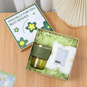 Cahier de notes de luxe créatif nouveau design, thermos, bouteilles d'eau, coffret cadeau, produit vierge, logo personnalisé, boîtes cadeaux souvenirs d'entreprise - Product Image 3