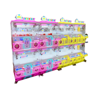 Machine de jeu d'arcade à griffes pour 4 joueurs, à monnayeur, pour petits jouets en peluche, compatible OEM ODM