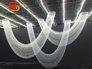 SMOOTH Wedding Pendant Props Background Ceiling Scene Acrylic Hanging Pearl Ceiling Decoration <b>Bead</b> <b>Curtain</b> - Product Image 2