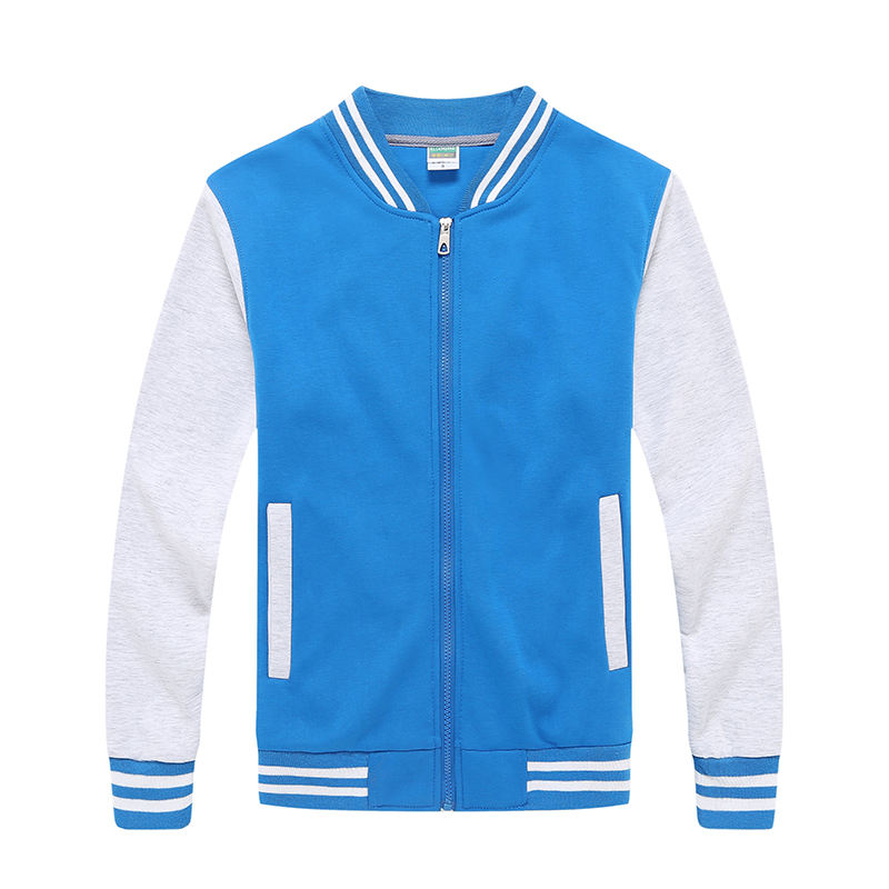 Blue dress gray sleeve