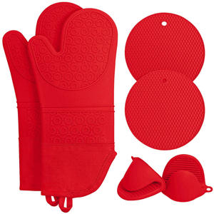 Gants de four en silicone <span class=keywords><strong>Konbo</strong></span> - Qualité alimentaire, résistants à la chaleur et compatibles lave-vaisselle - Product Image 5