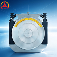 Plateau tournant en acier personnalisé pour alignement de roues automobiles, 400*400mm, S45C, charge 15 tonnes, vente en gros