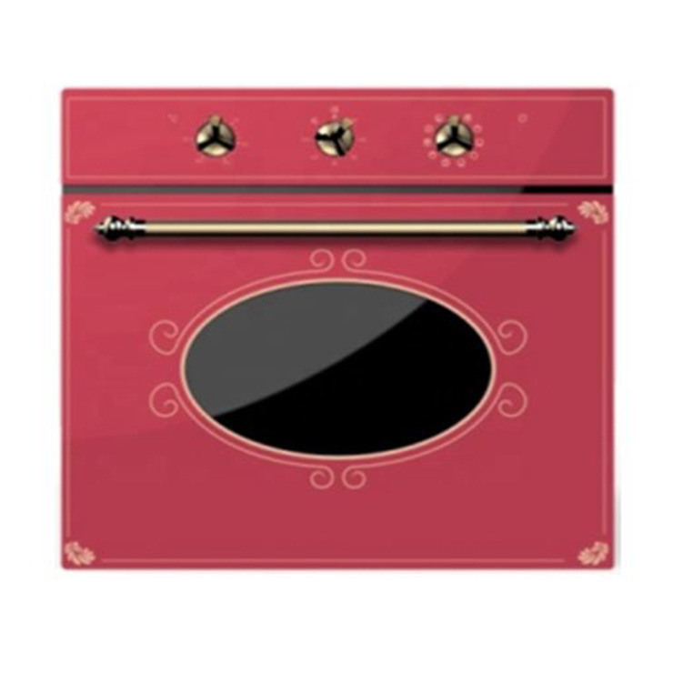 70L 60 см Ретро Механический таймер управление домашняя выпечка машина встроенная электрическая кухонная духовка