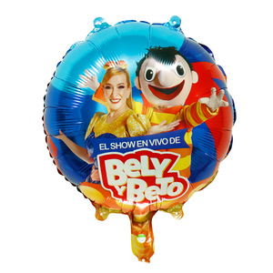 BeLY Y BeTo boy-Globo de película de aluminio con forma especial para niños, dibujos animados, fiesta de cumpleaños, venta al por mayor - Product Image 6