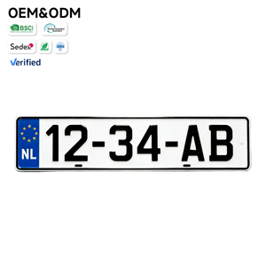 Placa de Matrícula Personalizada Estilo Alemán, Diseño Original, Se Acepta OEM - Product Image 2