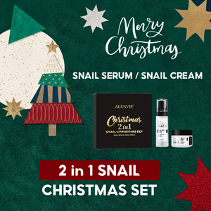 Christmas Skincare Products Private Label <strong>Snail</strong> Mucin Hyaluronic Acid Anti-Aging Repair Whitening <strong>Face</strong> Serum Moisturizer <strong>Cream</strong> - Product Image 2