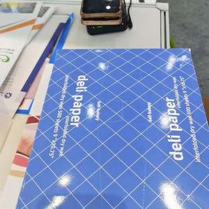 Papel Encerado Seco Interfoliado, Papel Biodegradable con Doble Recubrimiento, Papel Antigrasa Personalizado para Envasado de Comida Rápida y Hamburguesas - Product Image 6