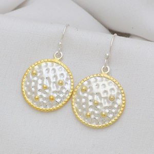 Lujo doble tono 925 plata esterlina Starconstellation pendientes estilo Vintage de moda para bodas y fiestas gran idea de regalo - Product Image 3