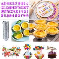 Kuchen-dekoration Lieferant backen Gebäck-Werkzeuge rotierender Kuchenständer Plattenspieler backmesser Düsen backen Gebäck-Werkzeuge 655-teiliges Set