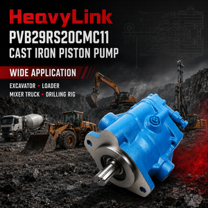 Pompe à pistons axiaux PVB29RS20CMC11 en fonte, pompe hydraulique de remplacement pour excavatrice, chargeuse, bétonnière, camion, équipement lourd - Product Image 4