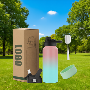 OEM Vacuum Insulated Stainless Steel Water Bottle 32oz Handle Leak-Proof Wide Mouth BPA Free 6-12hr Thermal Eco-Friendly Boiling - Product Image 2