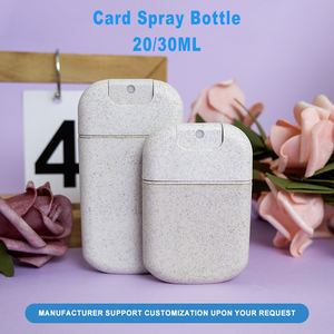 휴대용 20-30ml 재사용 가능 스프레이 용기 (펌프 포함), 여행용 경량 밀짚 화장품 및 향수 포장 - Product Image 2