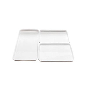 <span class=keywords><strong>Vassoio</strong></span> per <span class=keywords><strong>torta</strong></span> in melamina <span class=keywords><strong>vassoio</strong></span> per Buffet amenità <span class=keywords><strong>vassoio</strong></span> per pane con Display <span class=keywords><strong>rettangolare</strong></span> bianco da 8 pollici - Product Image 5