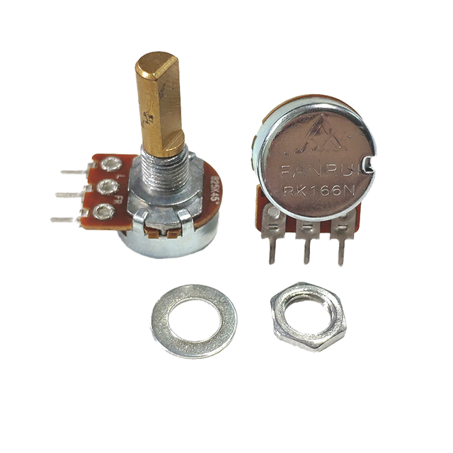 Professional Game Steering Wheel Digital Rotary Potentiometer 10K Resistance 20% Tolerance Carbon Film