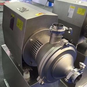 Pompe de transfert d'eau sanitaire auto-amorçante CIP en acier inoxydable 316L avec moteur ABB pour boissons et vin - Product Image 3