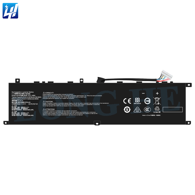 15.2V BTY-M6M Laptop Replacement Battery for MSI Assault tank Pro GP7666CP/ CE76 /GE66