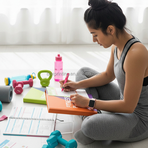OVO Printing Workout Log Book Print Custom Fitness Planner Gym Day <strong>Weight</strong> <strong>Loss</strong> Goals <strong>Journal</strong> and Planner for Workouts - Product Image 6