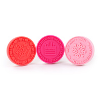 Emporte-pièce en silicone personnalisé 3D, plongeant à biscuits, kit de moules à cookies de noël