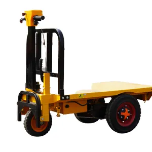 Điện tự tải Dumper sử dụng thủy lực Dump mini điện Dumper cho mỏ Dump trucks4x4 điện Dumper HD 1000W động cơ 60V