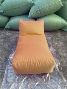 Sofá Puff Moderno Tipo Ola, Personalizable, Reclinable Universal para Exteriores con Tapicería de Tela con Diseño Tatami - Product Image 6