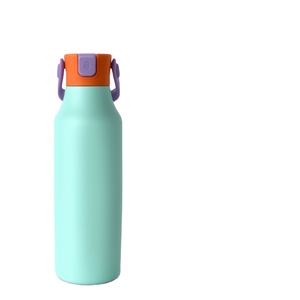 ขวดน้ำกีฬา OEM ODM พร้อมสิทธิบัตร ขนาด 500 มล. 720 มล. ผลิตจากสแตนเลส 304 แบบสองชั้นสุญญากาศ ฝาปิดซิลิโคนพร้อมหลอดดูดและหูหิ้ว - Product Image 1