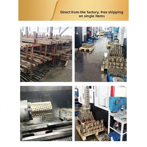 ปลอกทองแดงกราไฟต์ <span class=keywords><strong>JDB</strong></span> ทนทานต่อการสึกหรอ ไม่ต้องใช้น้ำมันหล่อลื่น  ตลับลูกปืนแบบหล่อลื่นในตัว  รองรับแรงสูงด้วยทองเหลือง  ปรับแต่งเส้นผ่านศูนย์กลางภายในได้ - Product Image 4