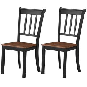 DB Solid Whitesburg Spindle Back Wood <b>Dining</b> <b>Chairs</b> 2-Piece Set - Product Image 3