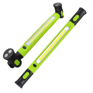 Lampe de travail magnétique COB rechargeable 5000 mAh à lumière du jour, bande lumineuse avec base rotative à 360° et crochet pour atelier, <span class=keywords><strong>garage</strong></span> et réparation d'urgence - Product Image 1