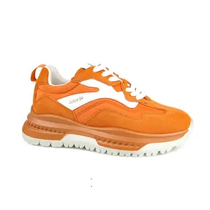 Zapatillas deportivas informales para andar para mujer, zapatillas deportivas de goma suave para correr, zapatillas de skate con logotipo personalizado para mujer