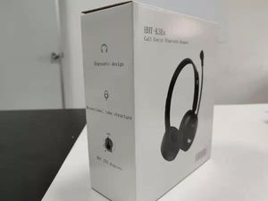 K3B หูฟังแล็ปท็อปพีซีแบบ USB พร้อมไมโครโฟนควบคุมระดับเสียงแบบ On-Ear ปลั๊ก USB แบบมีสายชุดหูฟังสำหรับศูนย์บริการทางโทรศัพท์สำหรับคอมพิวเตอร์ - Product Image 2