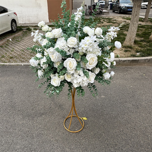 IFG Hot Sellings60cm Eucalyptus Mixed White Flowers Ball for <strong>Wedding</strong> <strong>Table</strong> Center <strong>Pieces</strong> - Product Image 4