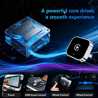 Adaptador Inalámbrico Mini USB para CarPlay y Android Auto, Plug and Play, para iPhone y Android
