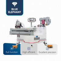 Machine à bordurer et à tailler les bords incurvés E-700-3 Pro avec système d'alimentation automatique auxiliaire pour le traitement des feuilles rondes et ovales