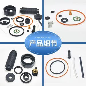 Pièces en caoutchouc silicone sur mesure, formes irrégulières, moulage par injection, joints de qualité pour usage industriel, origine Haining - Product Image 5